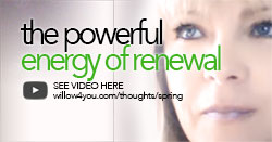 The powerful energy of renewal... Mind-Body-Soul
